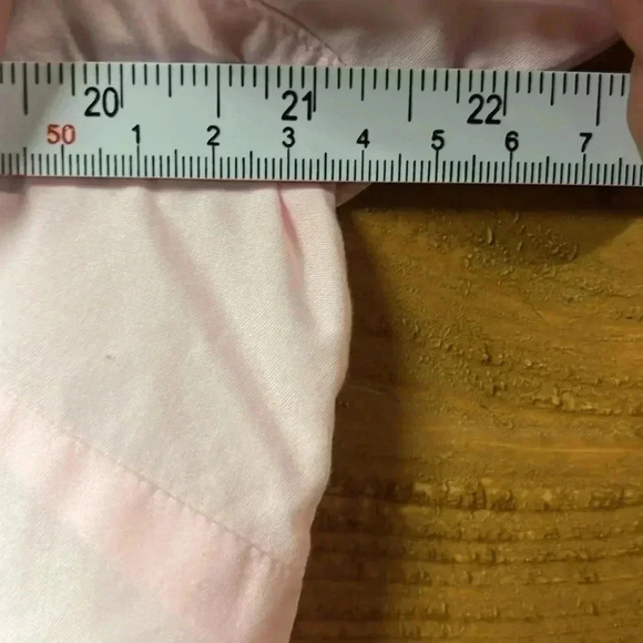 WOMENS DRAPERS & DAMON LARGE‎ PINK EMBROIDERED BUTTON DOEN SHIRT. - Picture 6 of 9